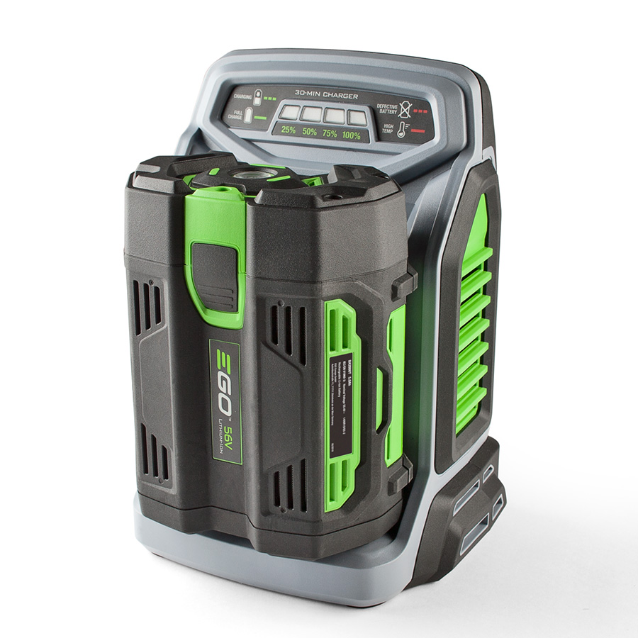 EGO CH5500E Быстродействующее зарядное устройство EGO 0220095017, Аккумуляторы и зарядные устройства ЭГО